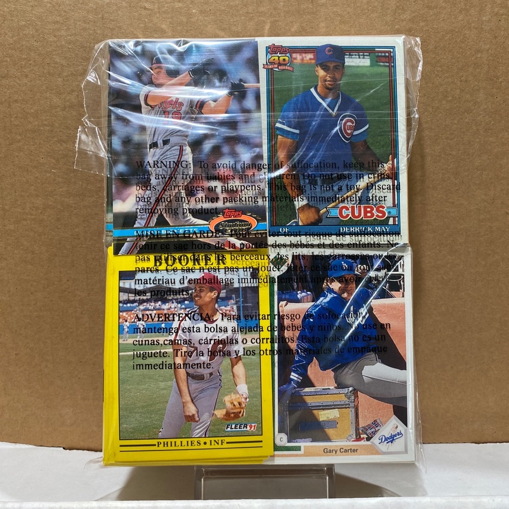 ~200 MLB Cards 1980s-2000s Collection Starters